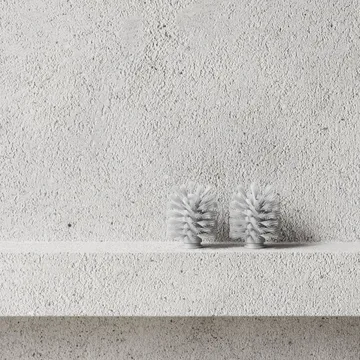 Nichba toiletbørstehoved - Hvid, 2-pak - Nichba
