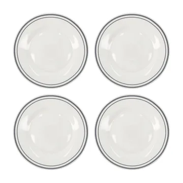 Bistro tallerken Ø23 cm 4-pak - Grå - Nicolas Vahé