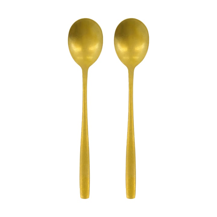 Daily serveringsskeer 2-pak - Guld finish - Nicolas Vahé