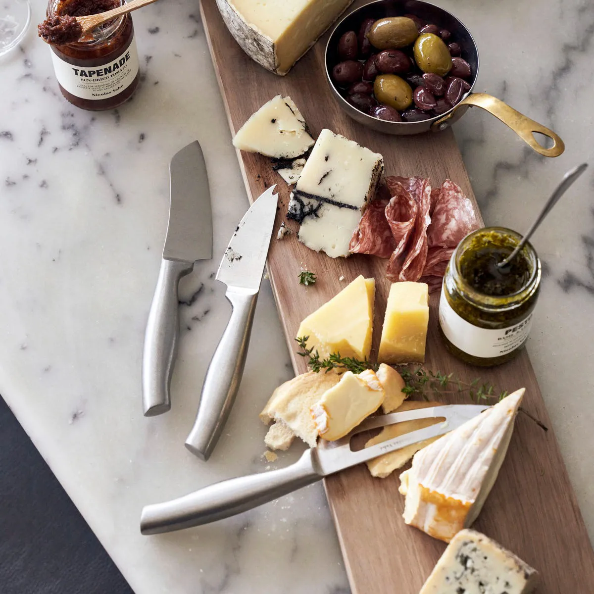 Fromage ostekniv sæt 3 dele, Rustfrit stål Nicolas Vahé