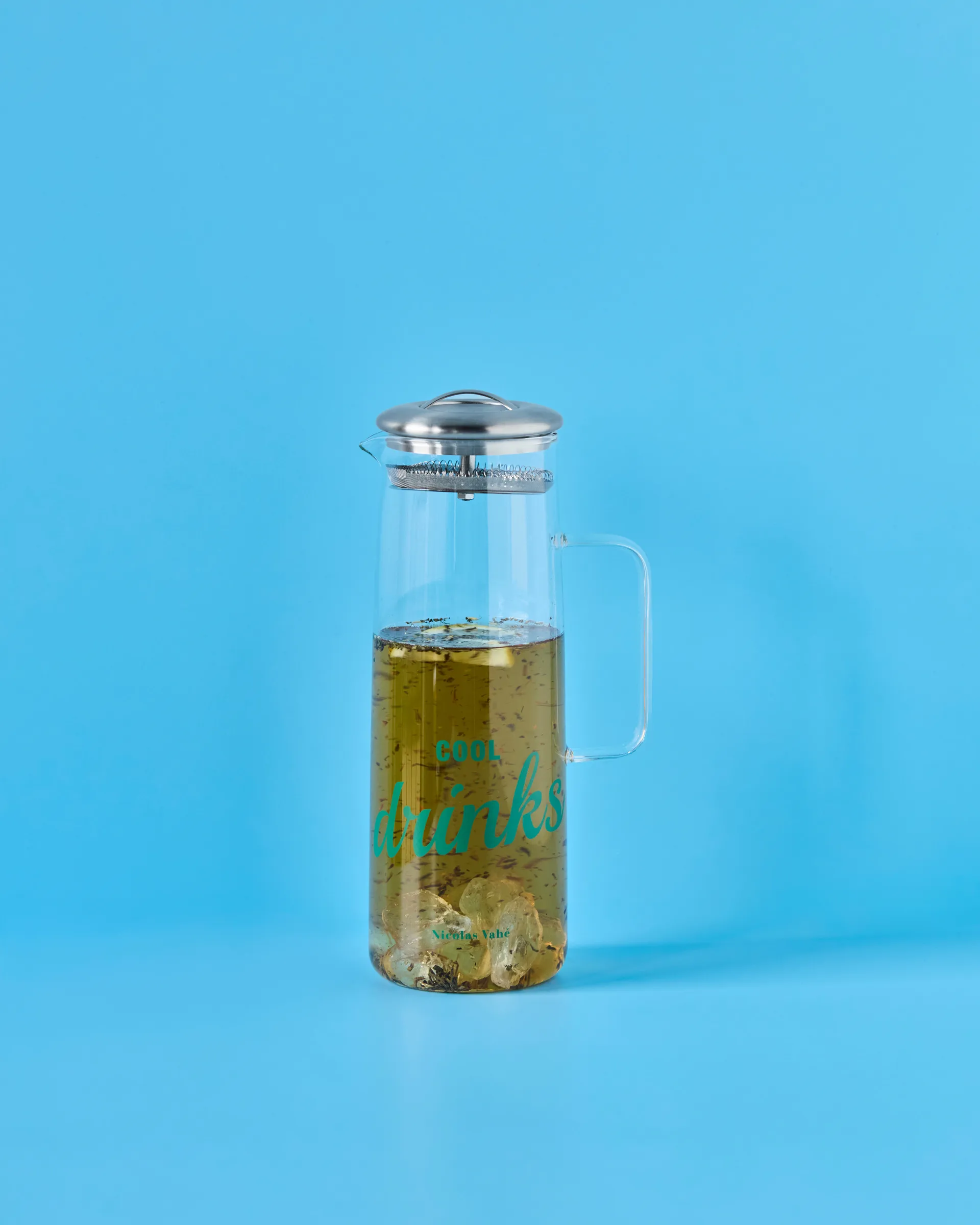 Nicolas Vahé kande med låg, Klar-sølv Nicolas Vahé