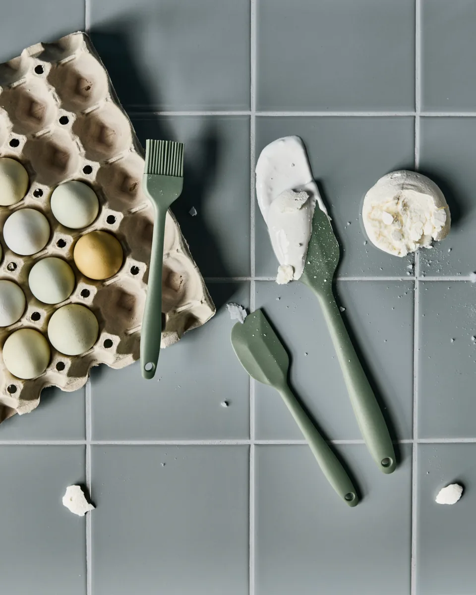 Nicolas Vahé køkkenredskaber 3 dele, Grøn Nicolas Vahé