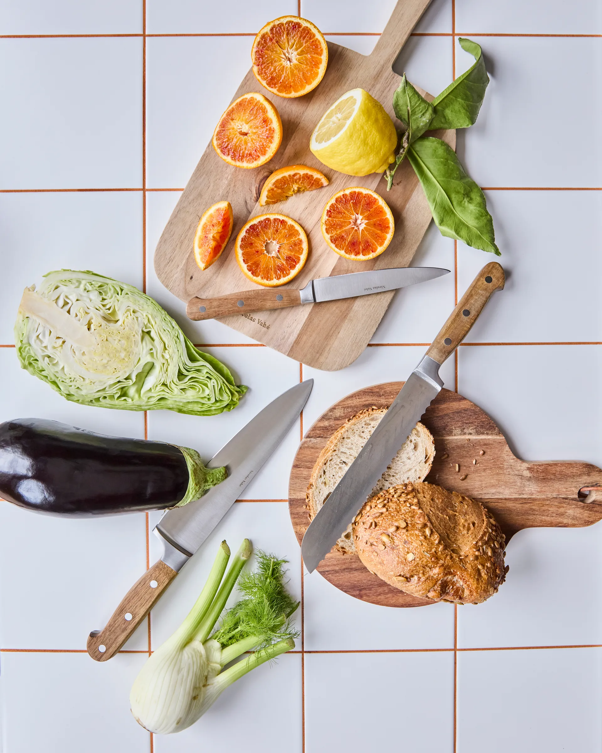 Nicolas Vahé knivsæt, 4 deler Nicolas Vahé