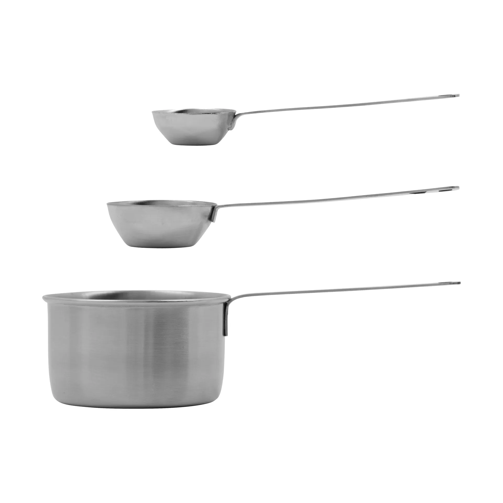 Nicolas Vahé målesæt 3 dele, Sølvfinish Nicolas Vahé