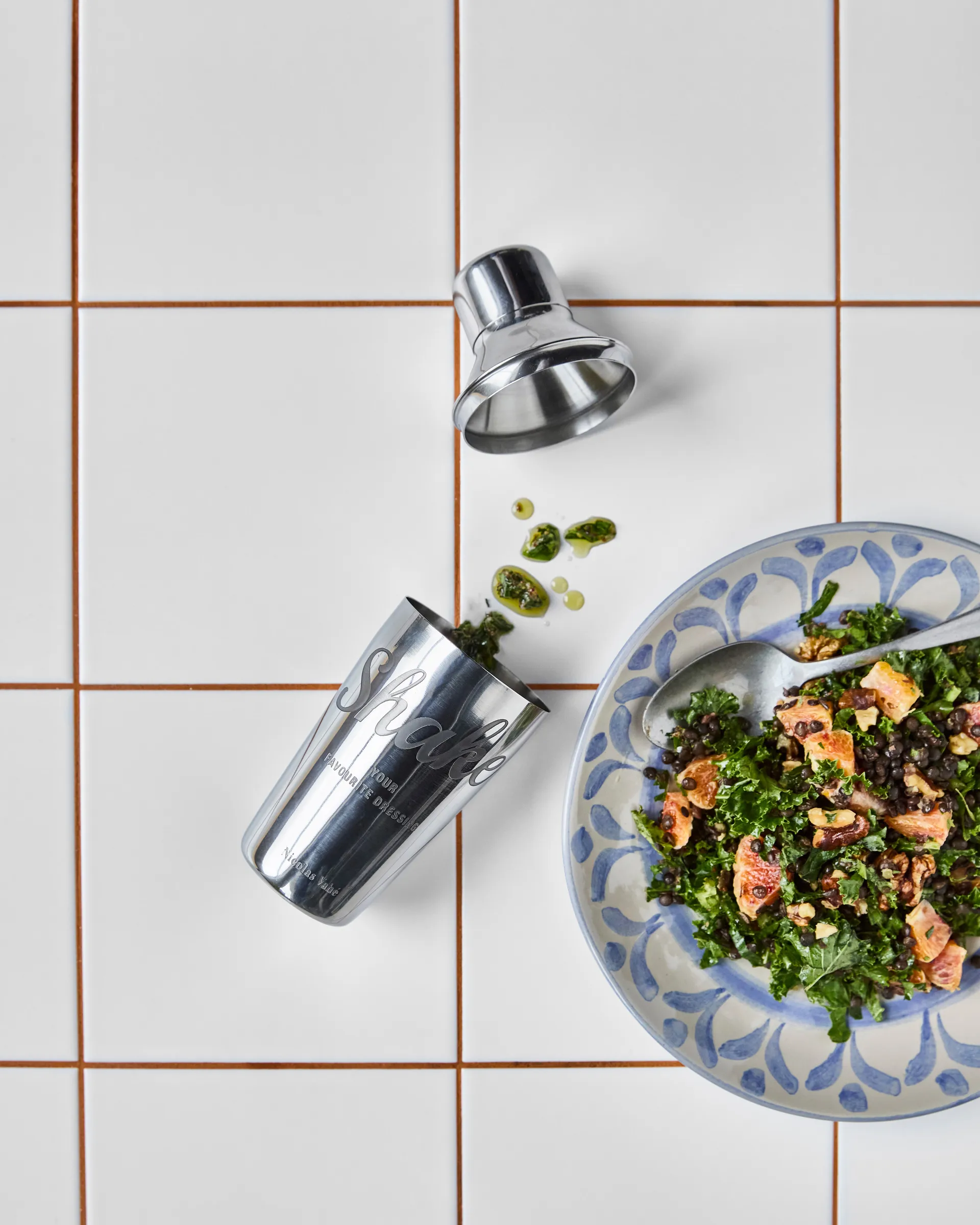 Nicolas Vahé shaker, Sølvfinish Nicolas Vahé