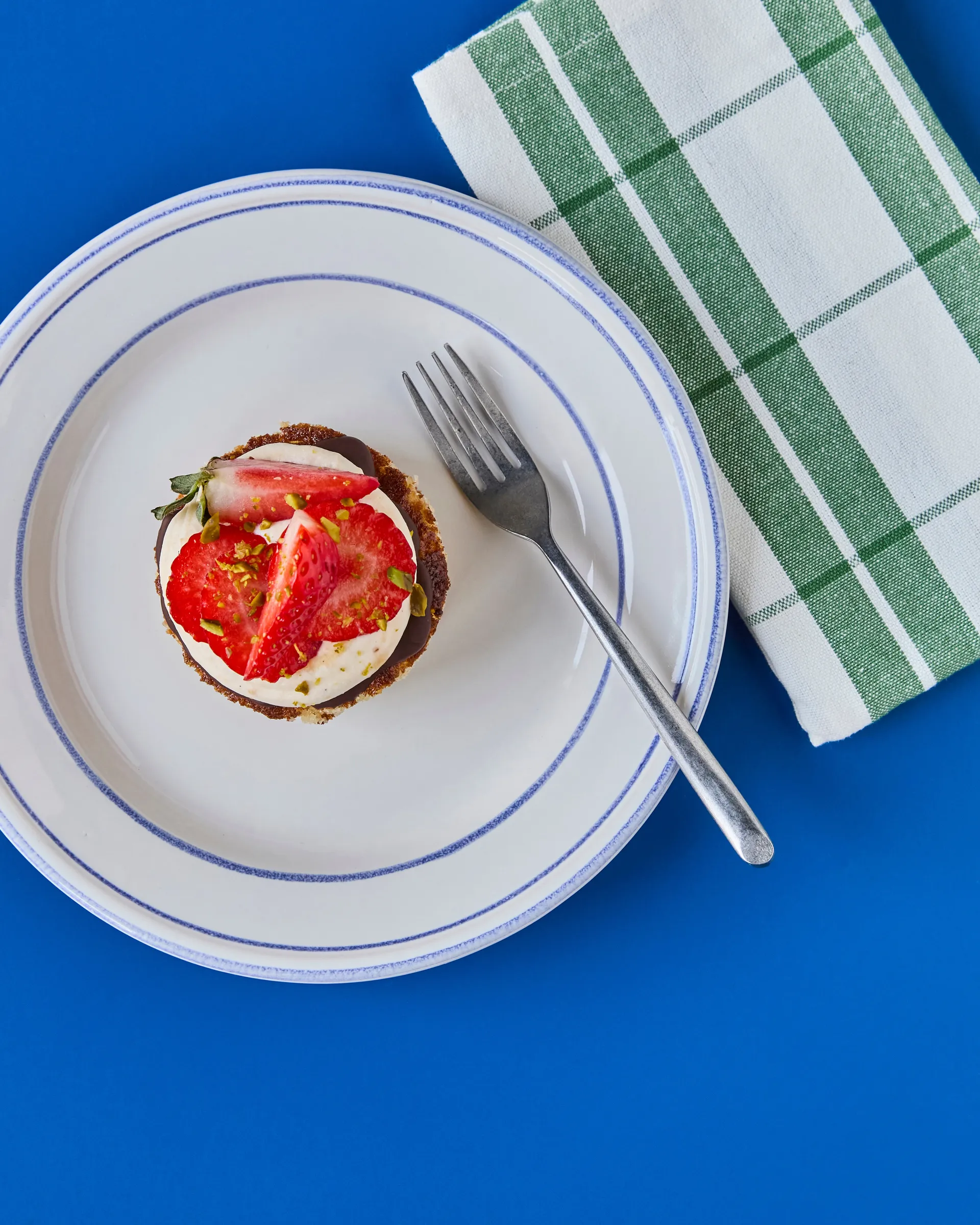 Nicolas Vahé tærtegaffel 4-pak, Antik sølvfinish Nicolas Vahé