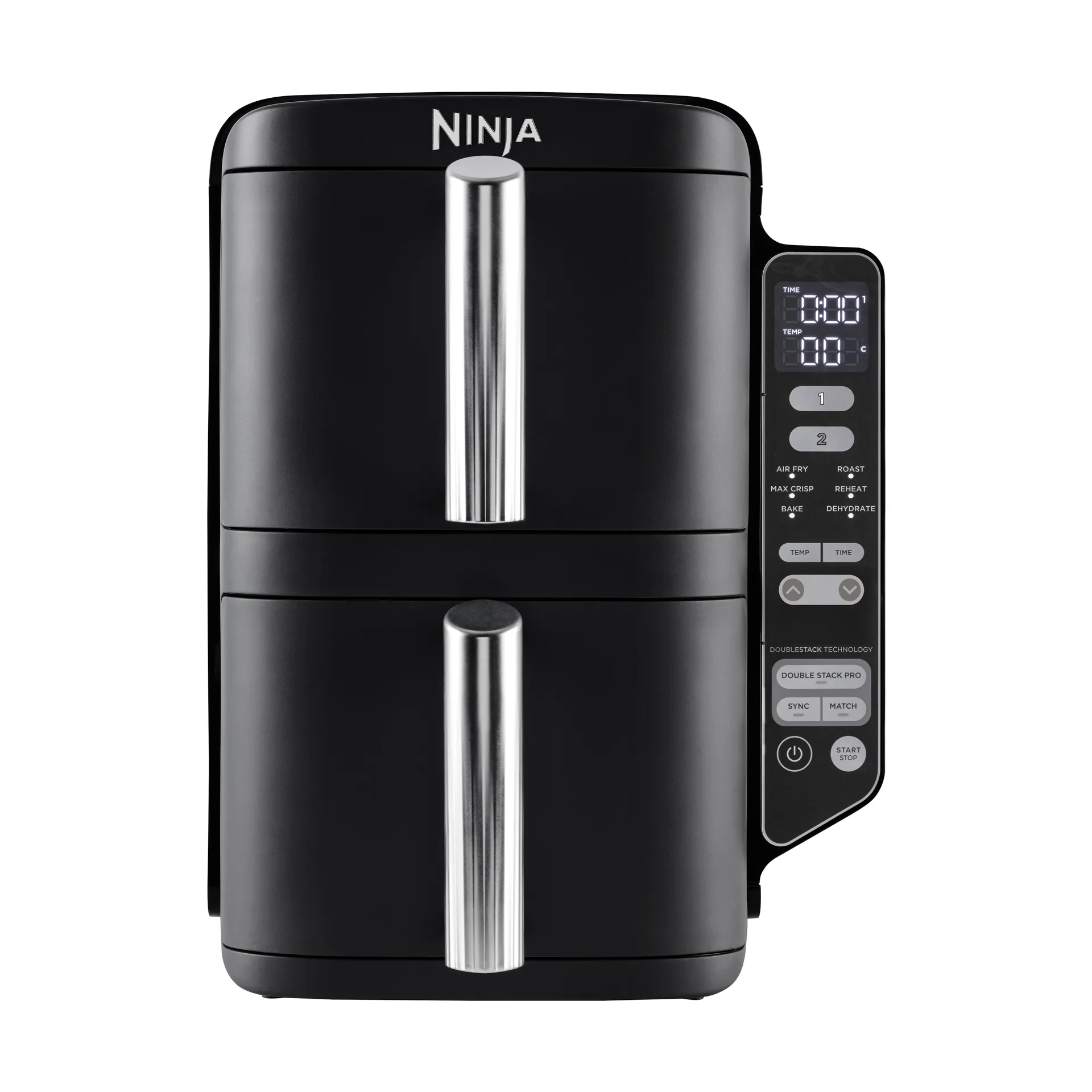 Ninja Air Fryer SL300EU double stack 2 skuffer 7,6 l, Sort Ninja