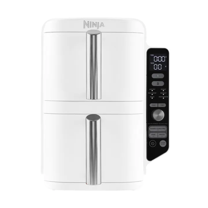 Ninja Air Fryer SL400EUWH double stack XL 2 skuffer 9,5 L - Hvid - Ninja
