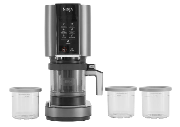 Ninja CREAMi NC300 ismaskine, Rustfrit stål-sort Ninja
