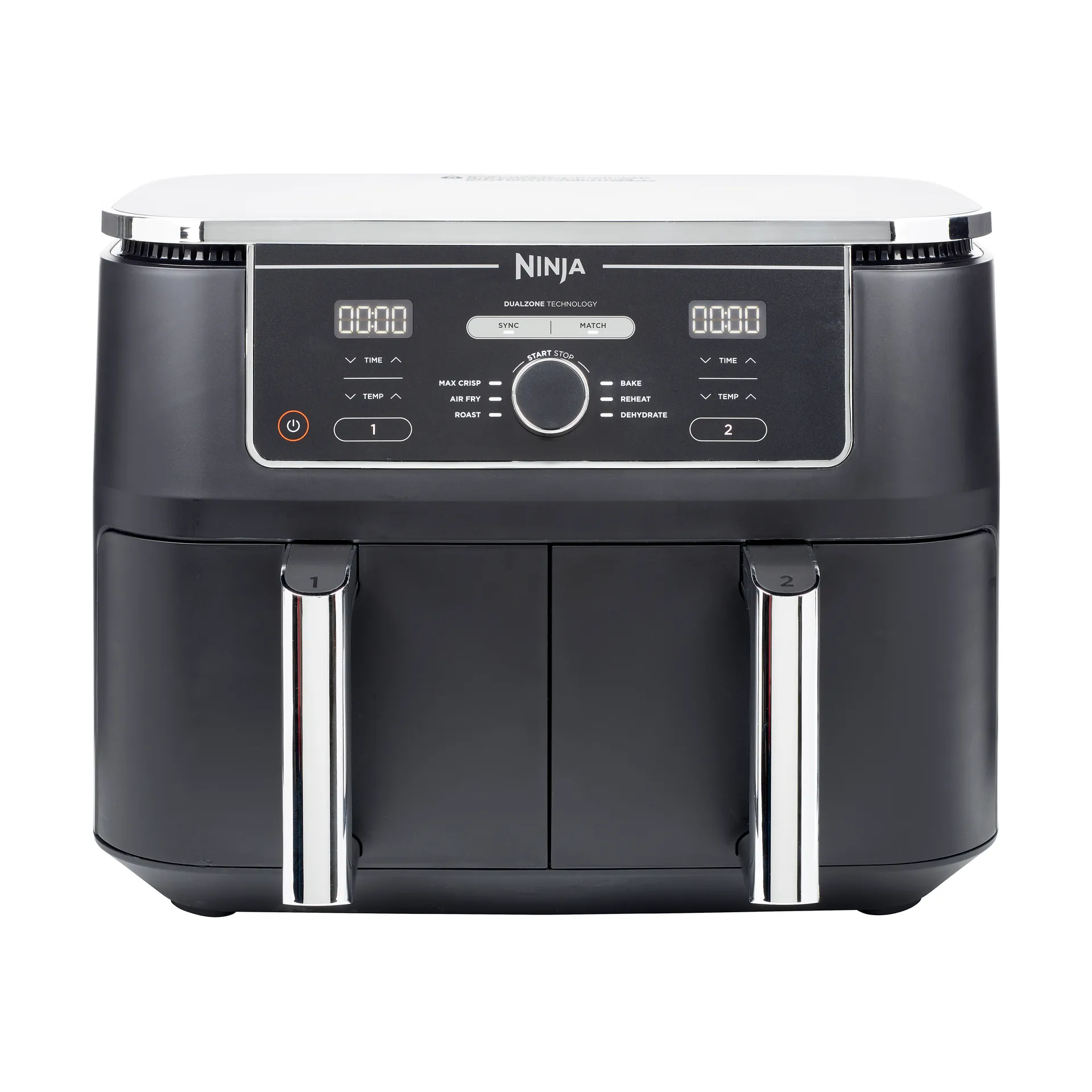 Ninja Foodi AF400 Air Fryer Max Dual Zone 9,5 L, Sort Ninja