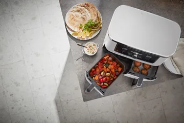 Ninja Foodi Air Fryer AF400EU Max Dual Zone 9,5 L - White - Ninja