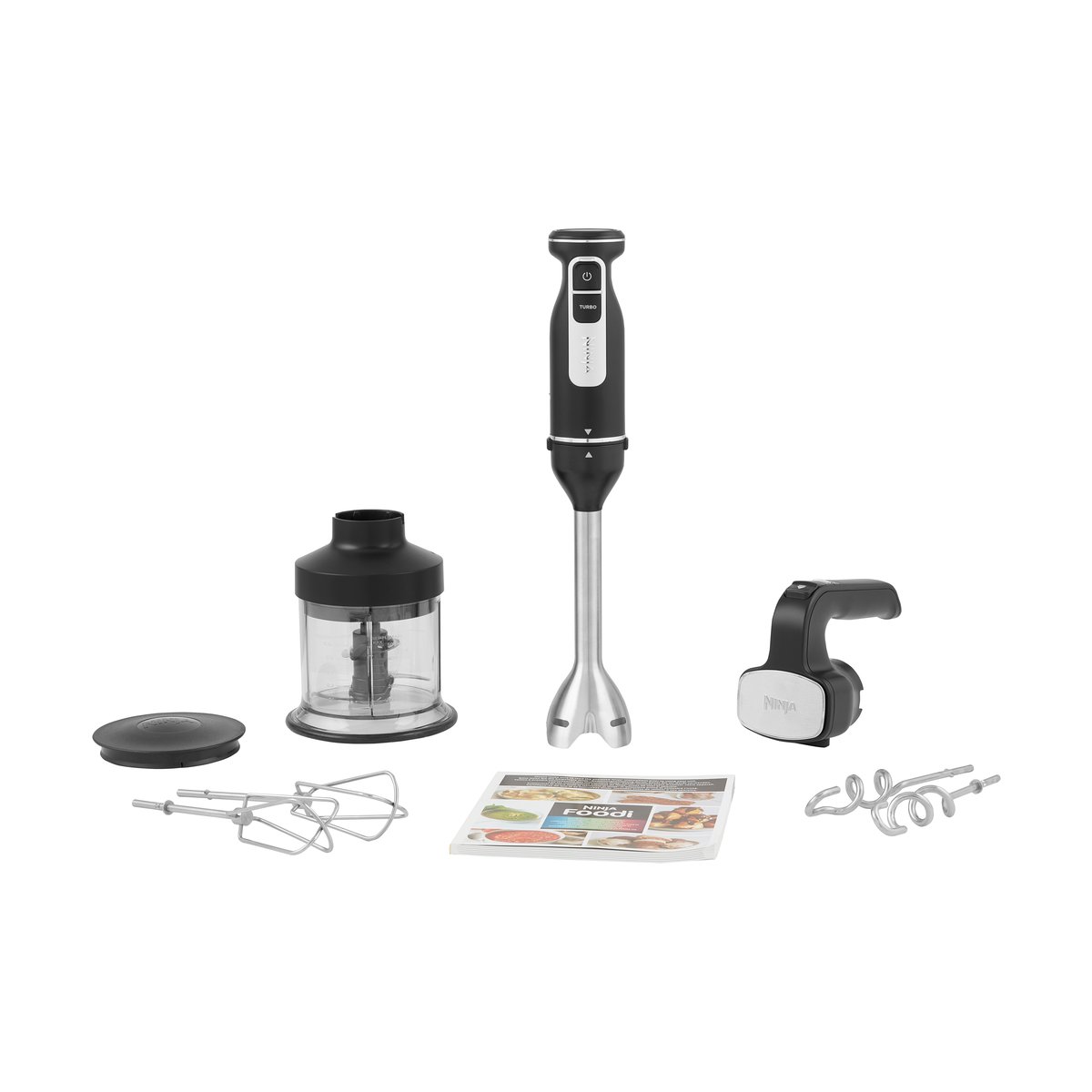 Ninja Foodi CI100 3-i-1 stavblender sæt Sort | Skandinavisk Design | Sort