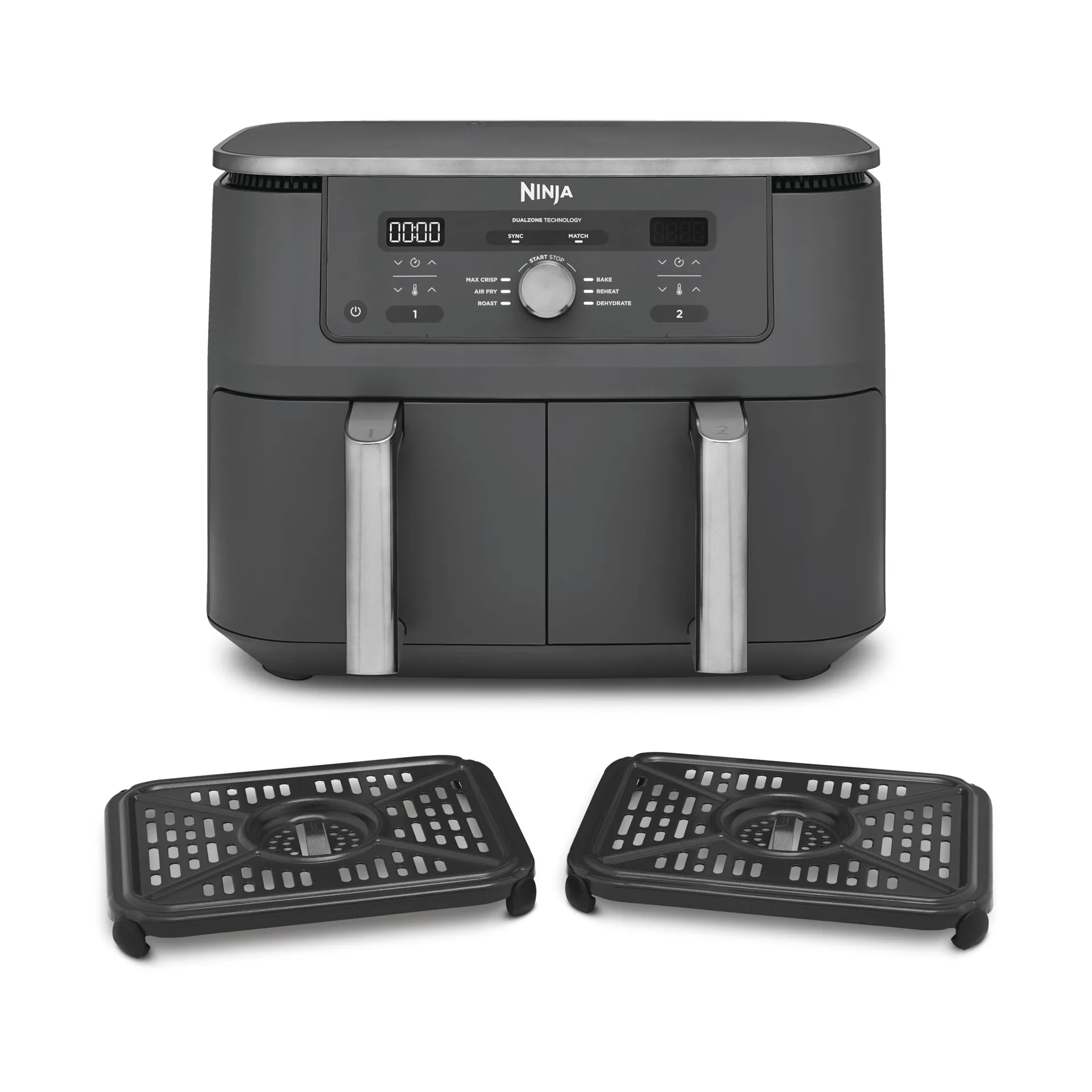 Ninja Foodi Max Dual Zone airfryer, Black Ninja