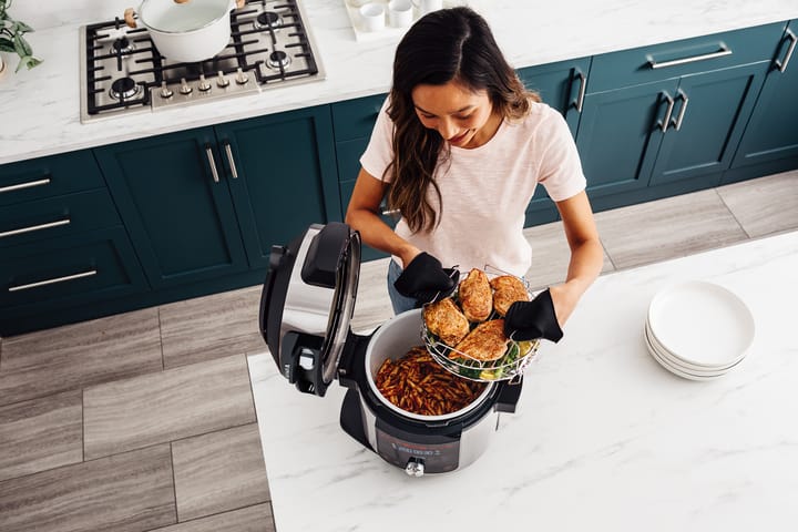 Ninja Foodi OL650 12-i-1 ONE-Lid multicooker 7,5 L, Rustfrit stål Ninja