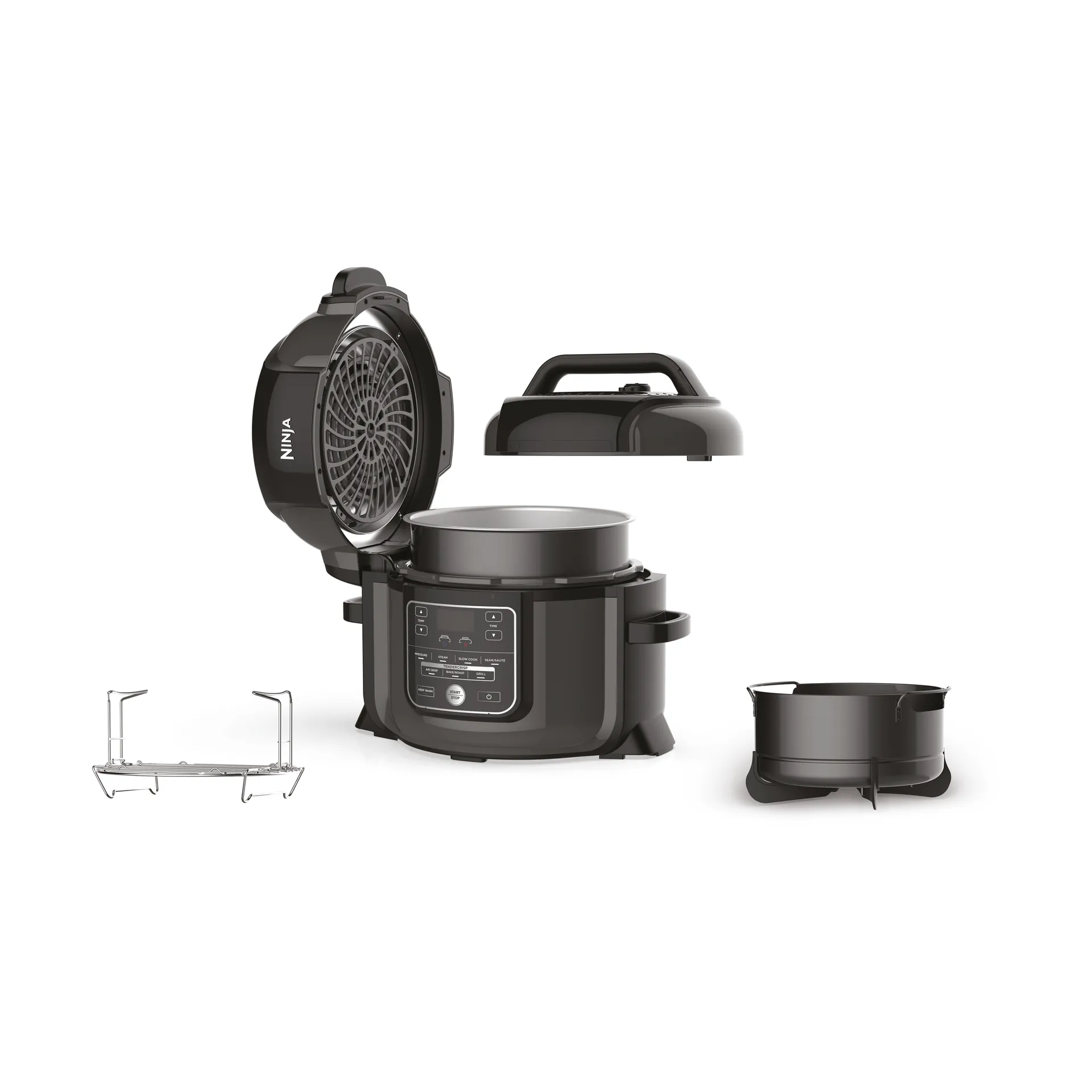 Ninja Foodi OP300 7-i-1 multicooker 6 L, Sort Ninja