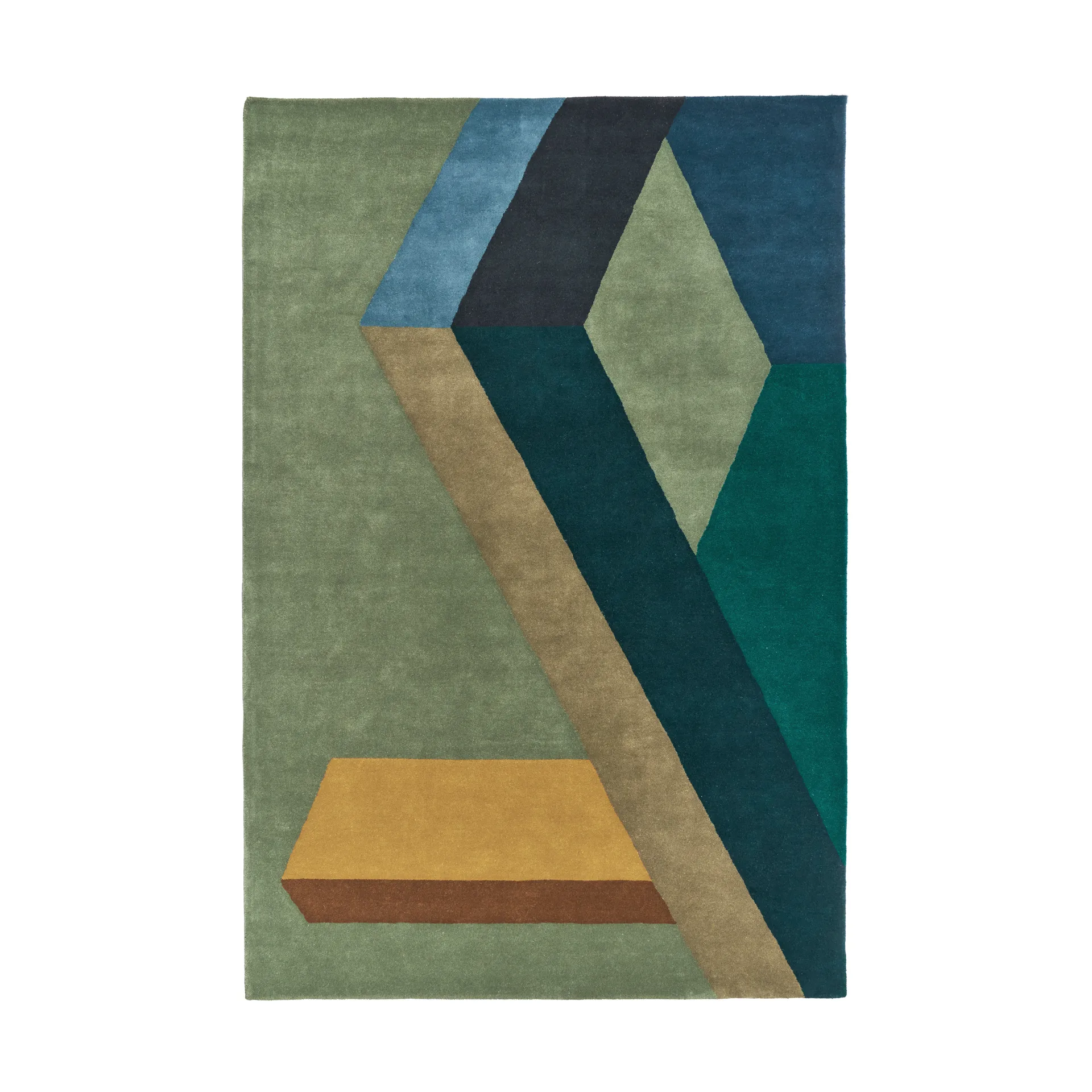 ASPEKT uldtæppe Pavilion Petroleum, 200x300 cm NJRD