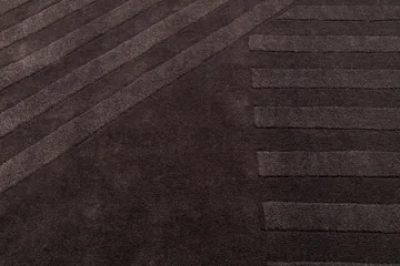 Levels Stripes uldtæppe - Brun, 200x300 cm - NJRD