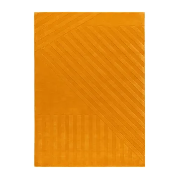 Levels Stripes uldtæppe - Gul, 200x300 cm - NJRD