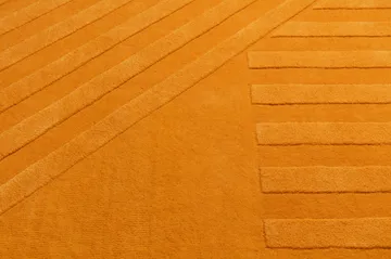 Levels Stripes uldtæppe - Gul, 200x300 cm - NJRD