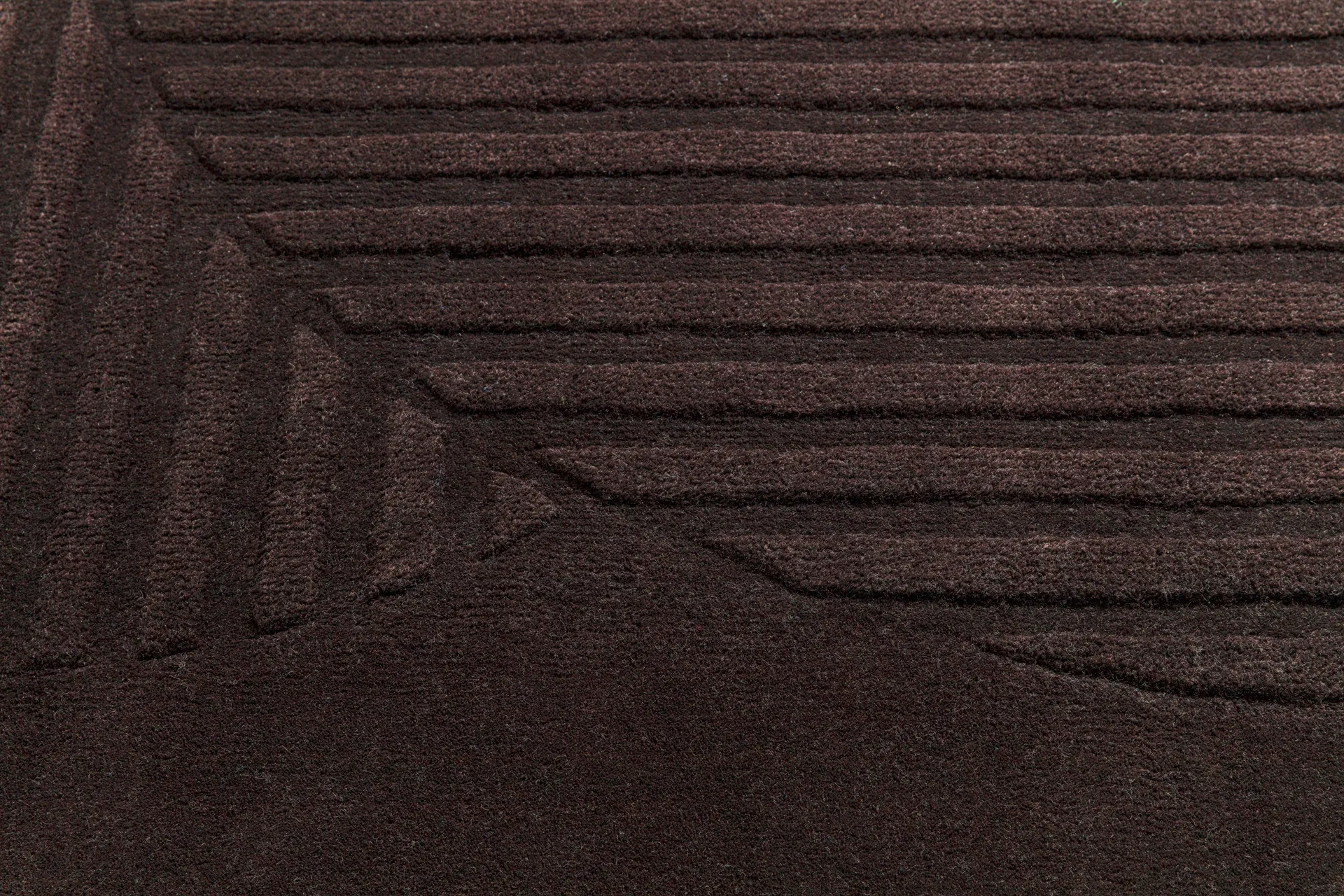 Levels uldtæppe circles brun, 200x300 cm NJRD