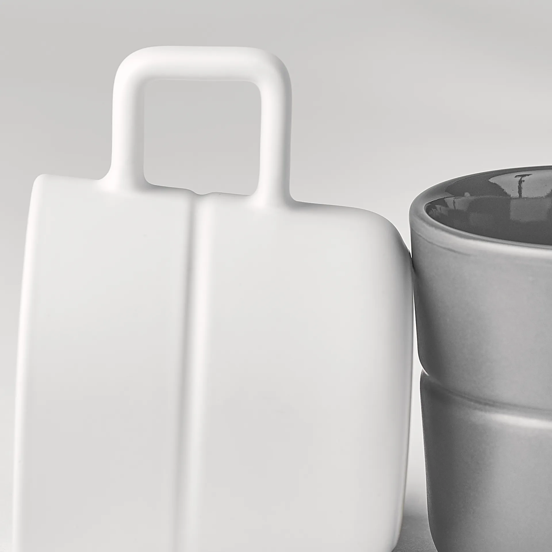 Lines krus 30 cl 2 stk., hvid NJRD