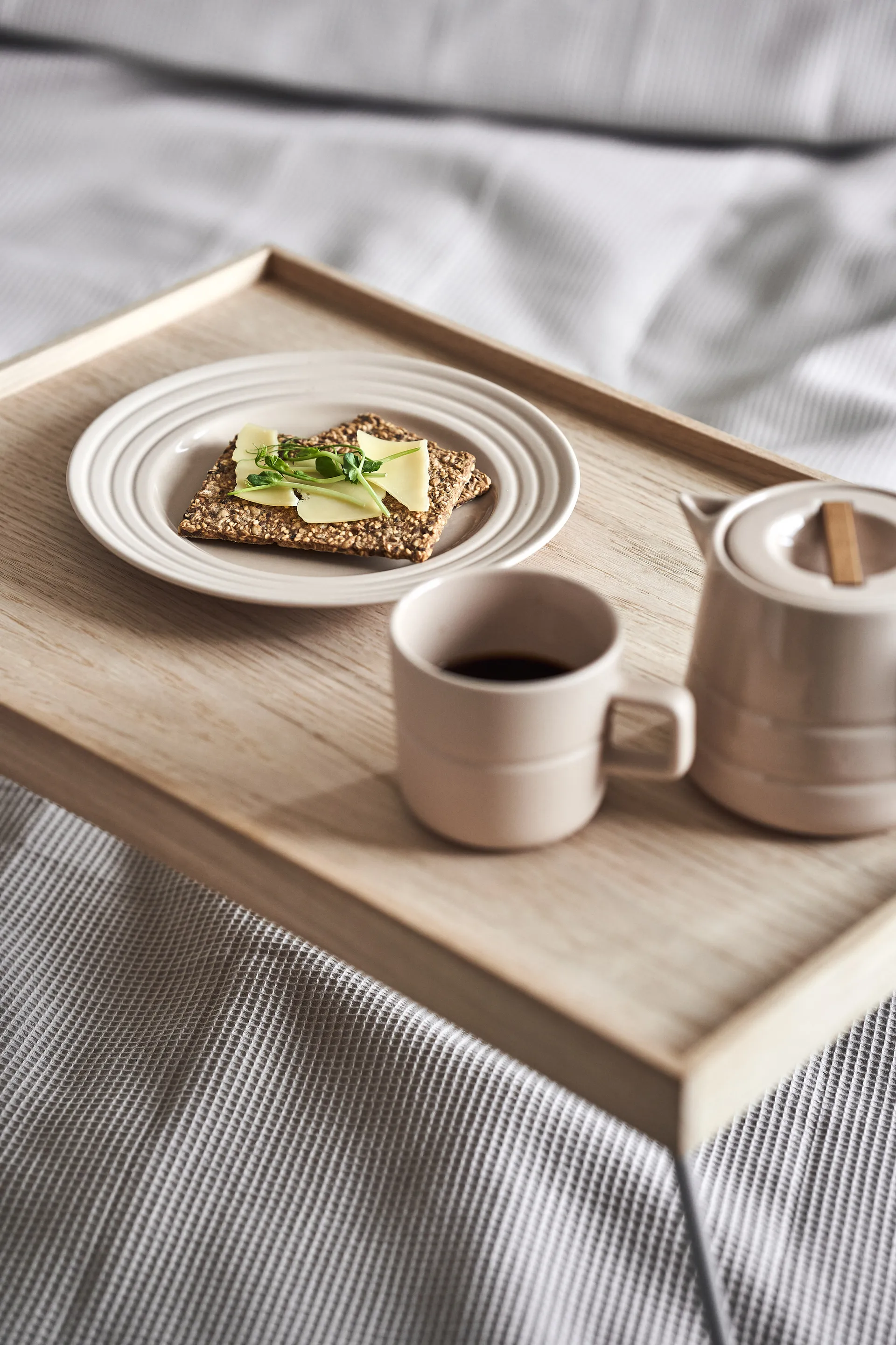 Lines lille tallerken Ø21 cm 6 stk., beige NJRD