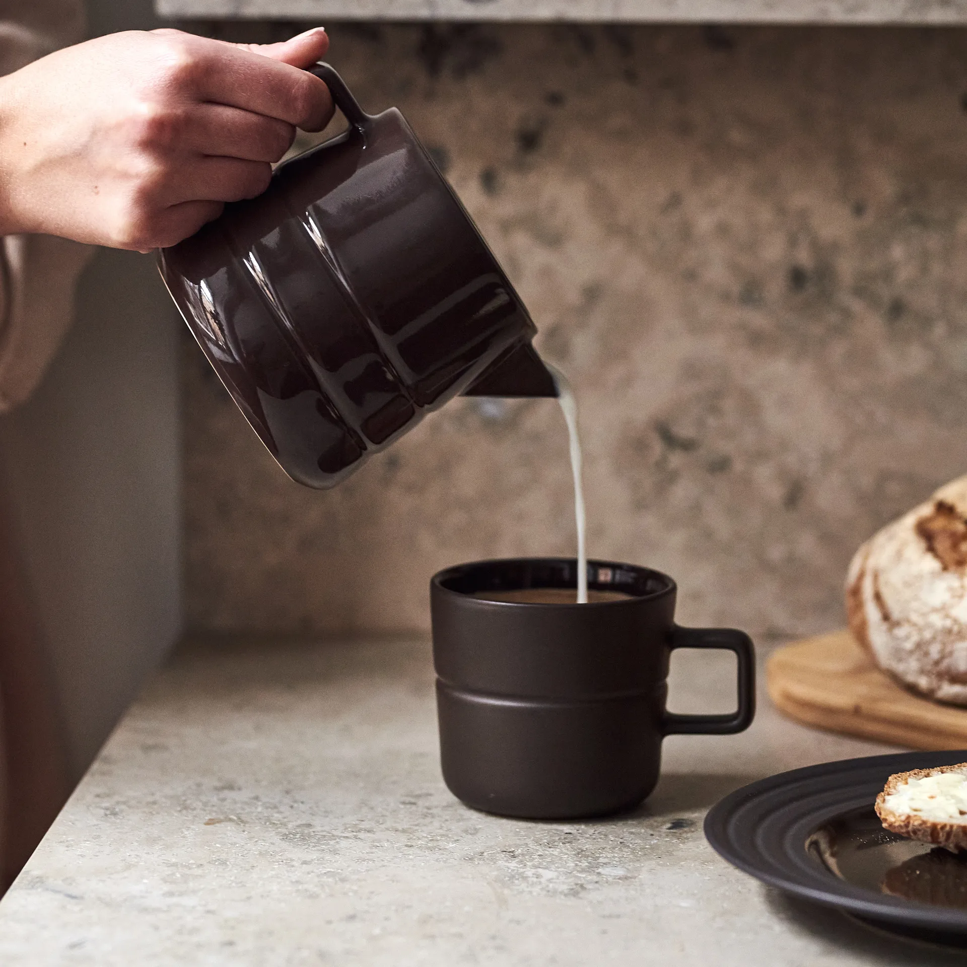 Lines mælkekande 50 cl, brun NJRD