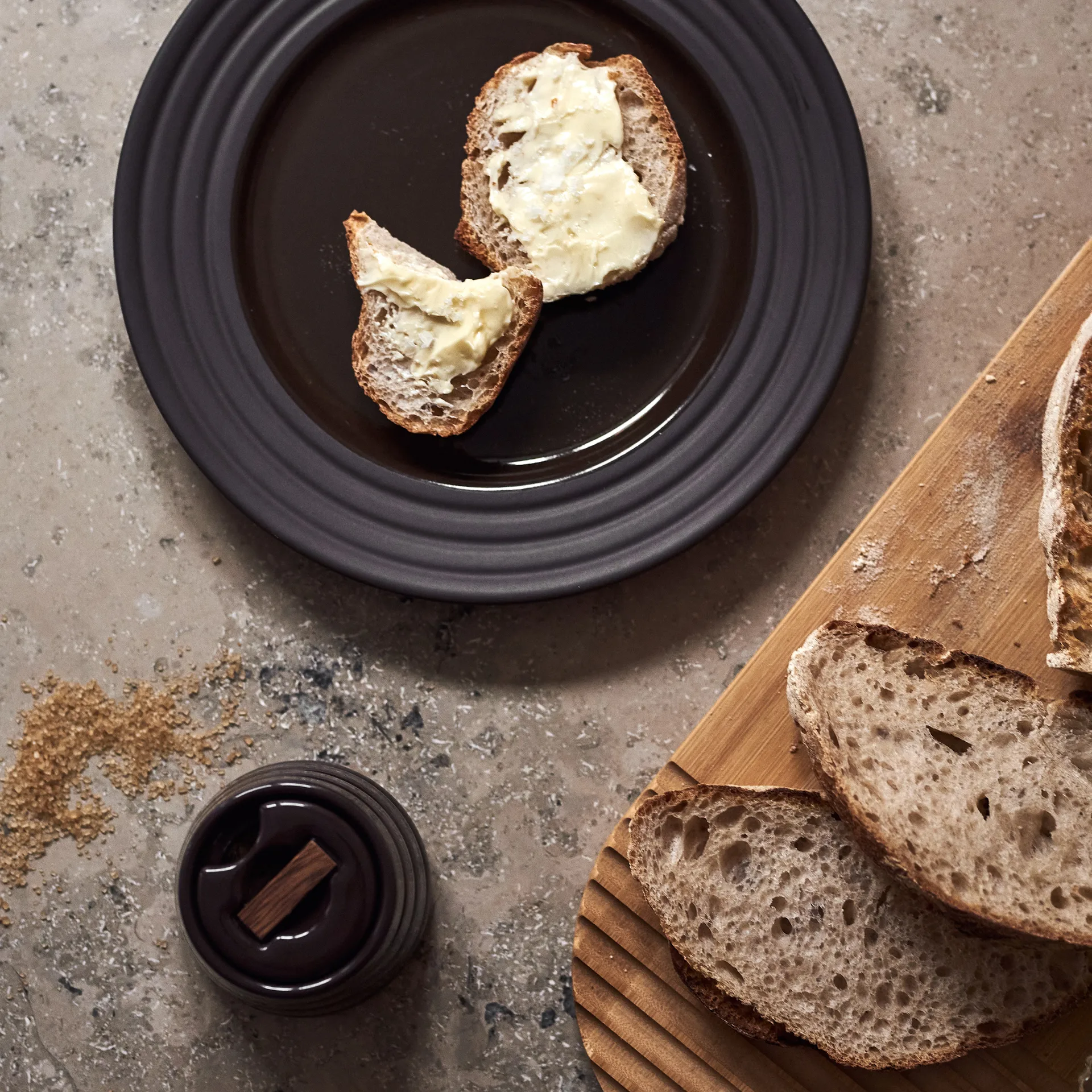 Lines sukkerskål, brun NJRD