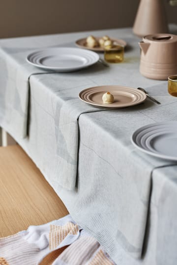 Metric servietter 47x47 cm 4-pak - Blå/Hvid - NJRD