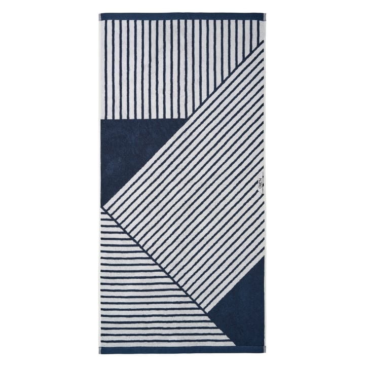 Stripes badehåndklæde 70x140 cm , Blå NJRD