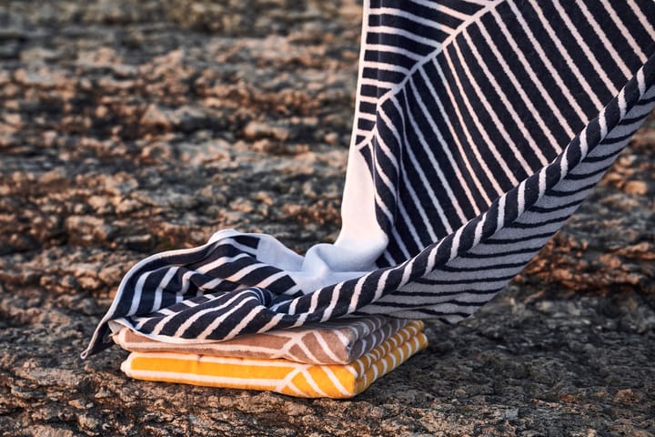 Stripes badehåndklæde 70x140 cm , Blå NJRD