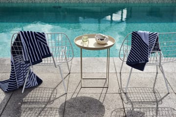 Stripes badehåndklæde 70x140 cm  - Blå - NJRD