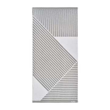 Stripes badehåndklæde 70x140 cm  - Grå - NJRD