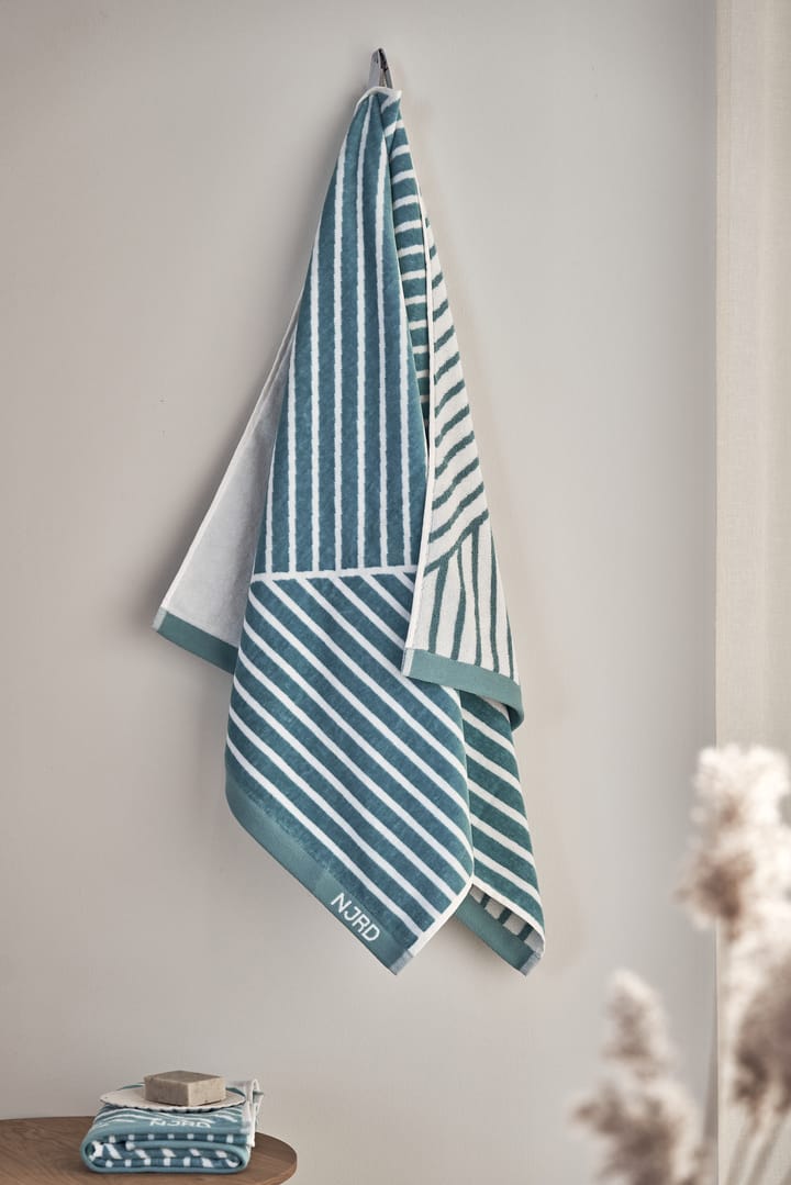 Stripes badehåndklæde 70x140 cm Special Edition 2022, Turkis NJRD