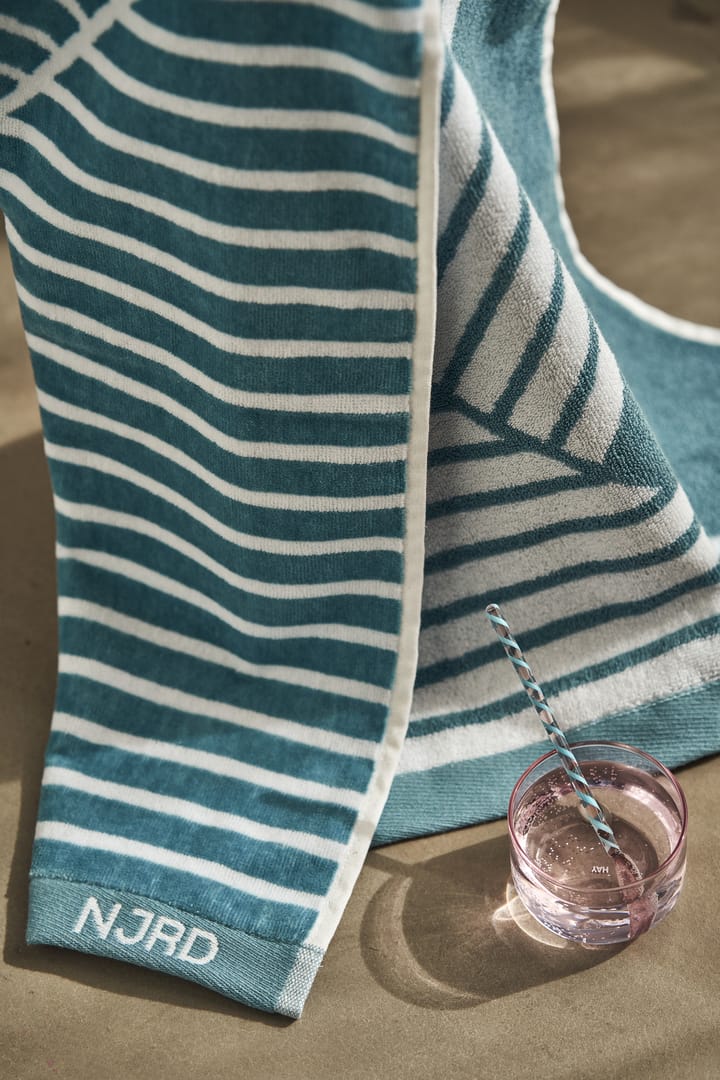 Stripes badehåndklæde 70x140 cm Special Edition 2022, Turkis NJRD