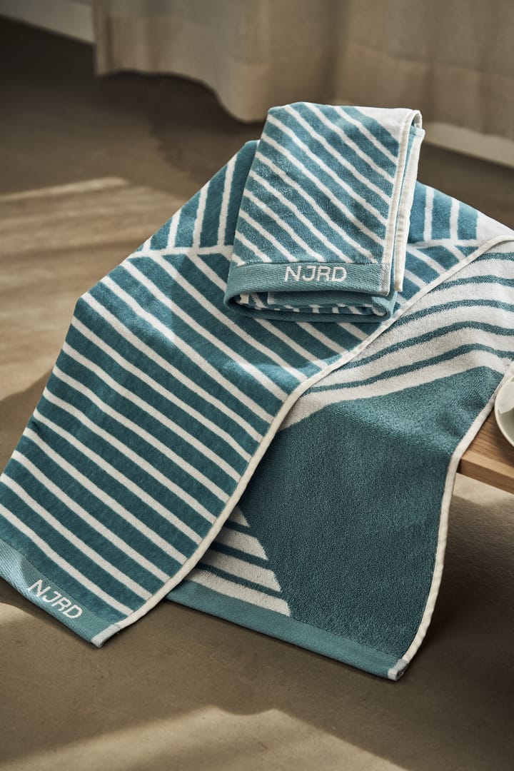 Stripes badehåndklæde 70x140 cm Special Edition 2022, Turkis NJRD