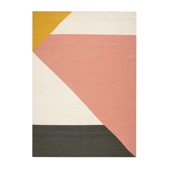 Stripes blocks kelimtæppe pink - 170x240 cm - NJRD