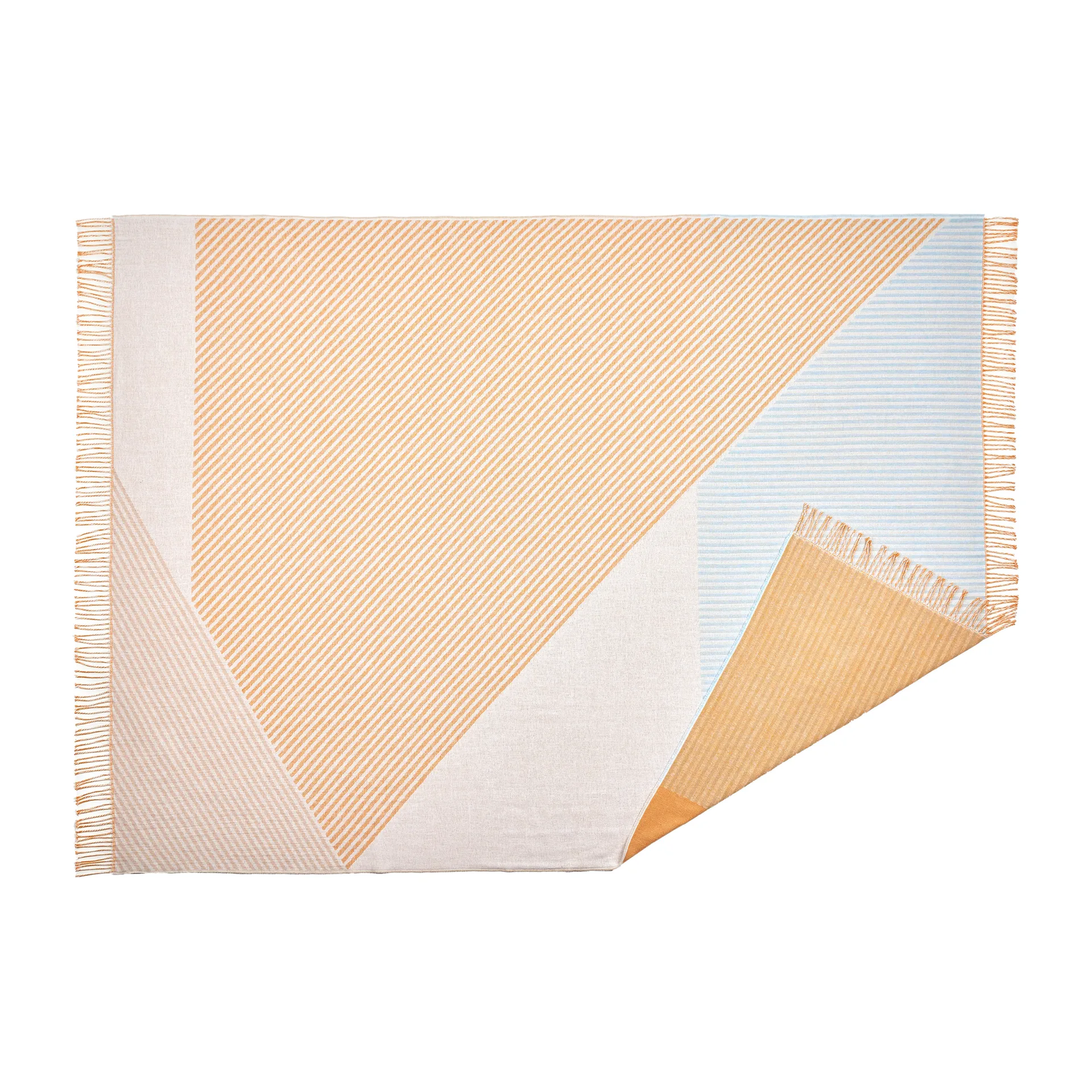 Stripes bomuldsplaid, Gul NJRD