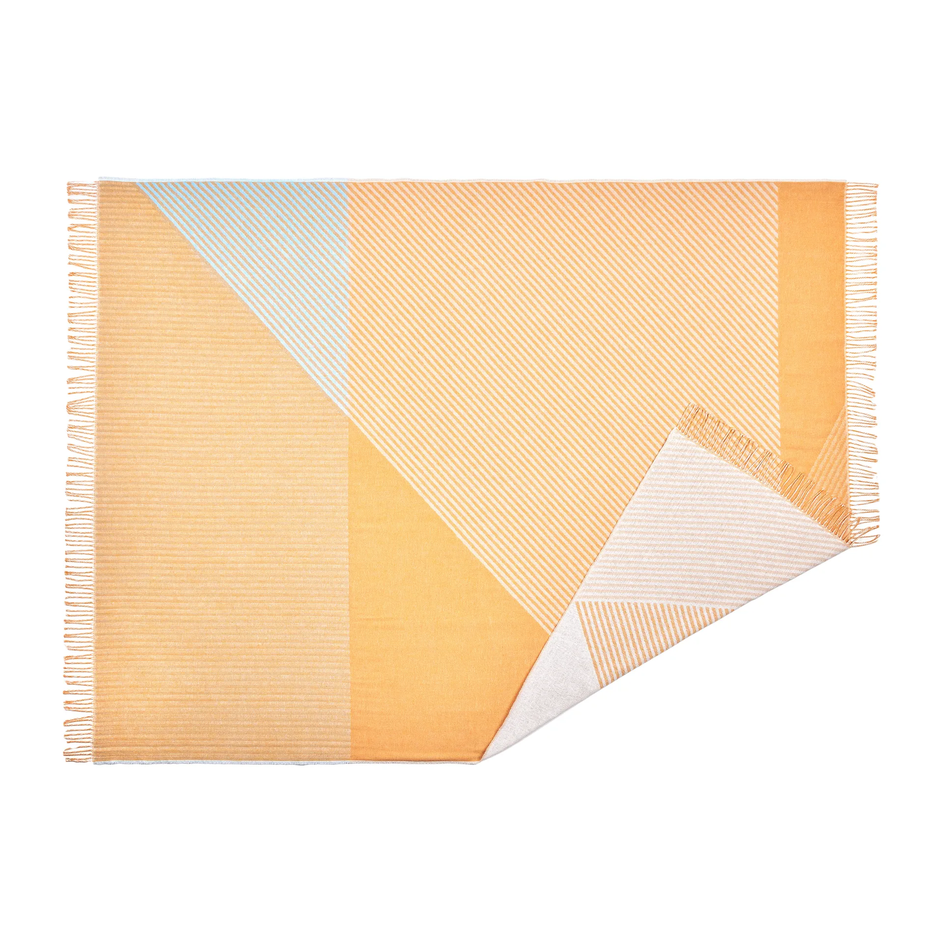 Stripes bomuldsplaid, Gul NJRD