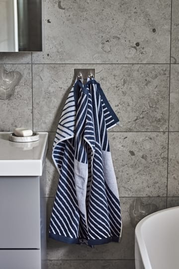 Stripes håndklæde 50x70 cm - Blå - NJRD