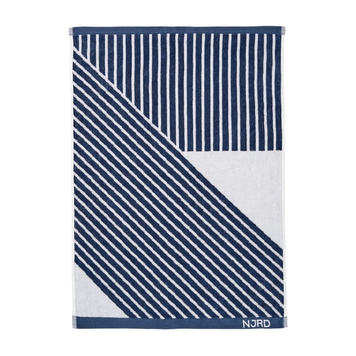 Stripes håndklæde 50x70 cm, Blå NJRD