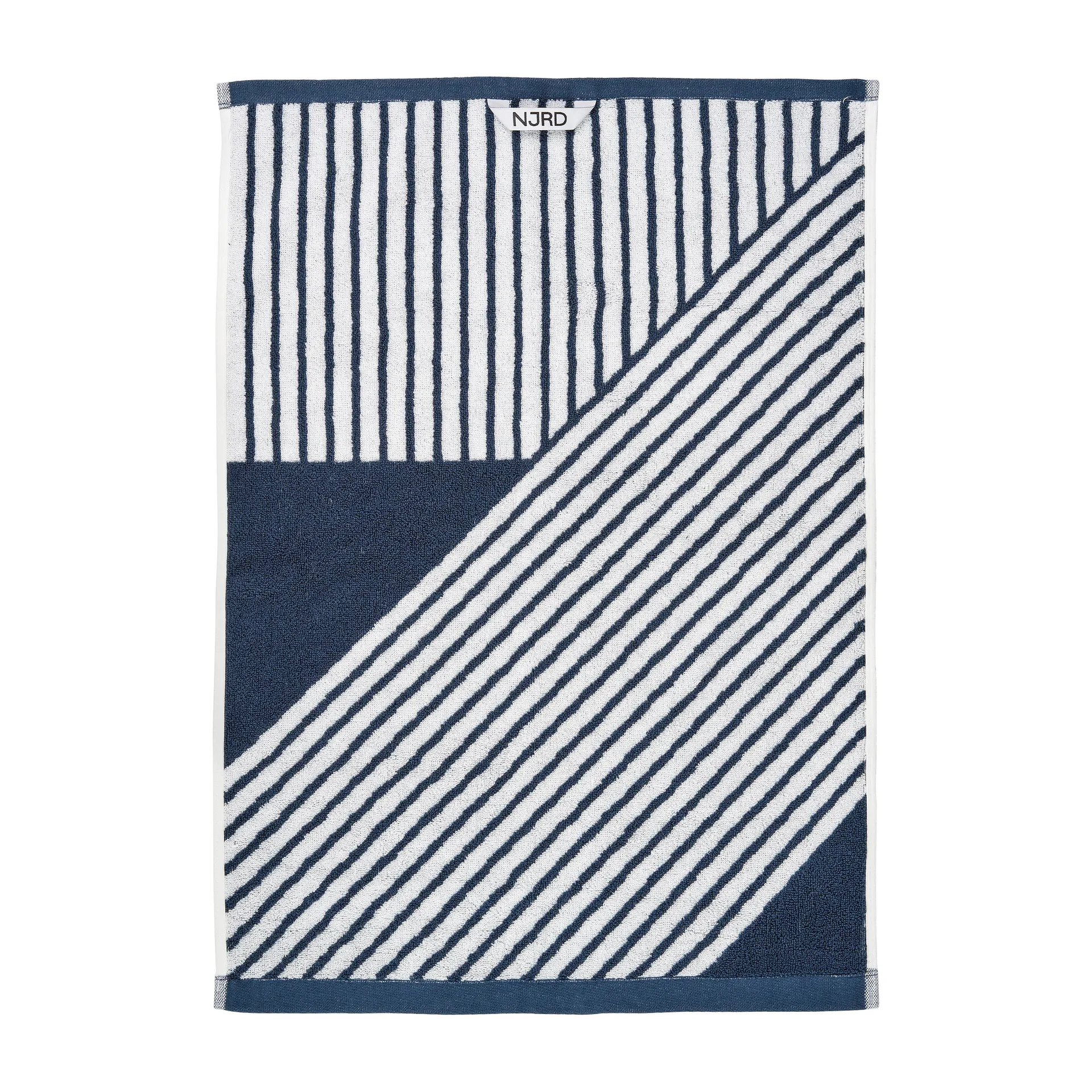 Stripes håndklæde 50x70 cm, Blå NJRD