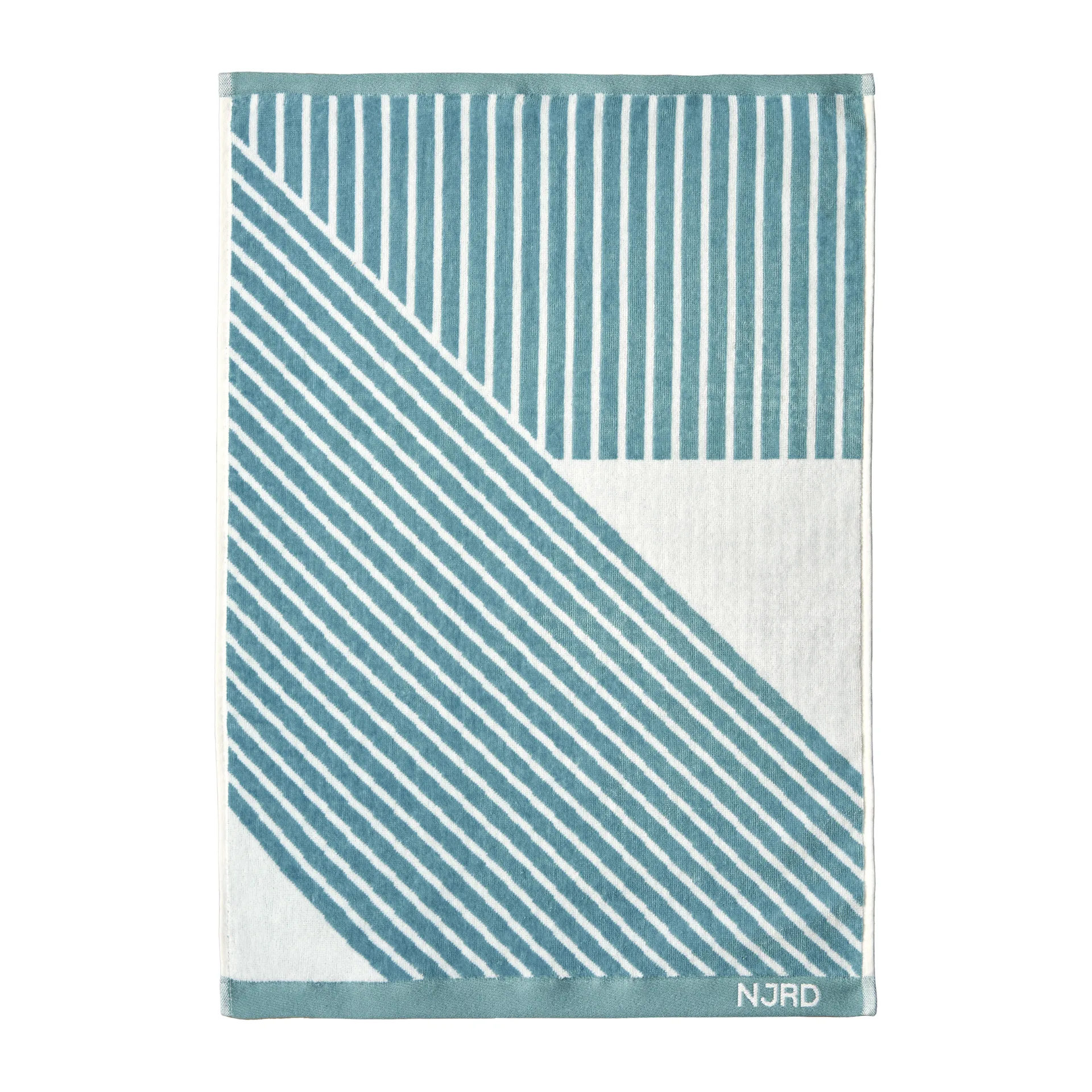 Stripes håndklæde 50x70 cm Special Edition 2022, Turkis NJRD