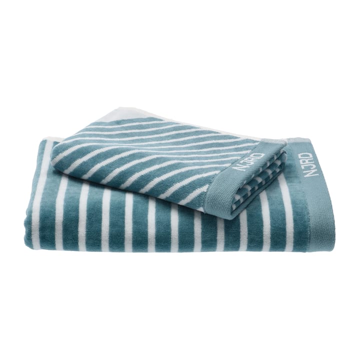 Stripes håndklæde 50x70 cm Special Edition 2022, Turkis NJRD