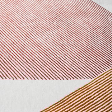 Stripes uldtæppe pink - 200x300 cm - NJRD