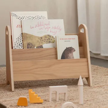 Book holder bogreol til børn - Eg - Nofred