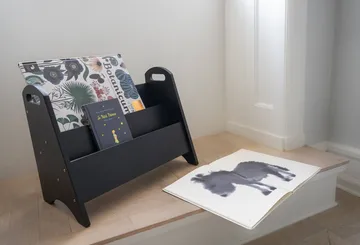 Book holder bogreol til børn - Sort - Nofred