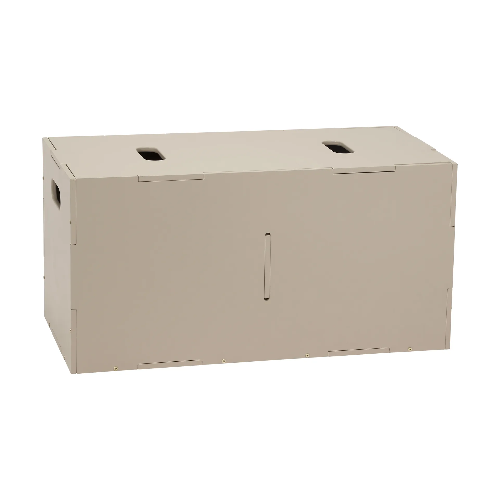 Cube Long opbevaringsboks, Beige Nofred