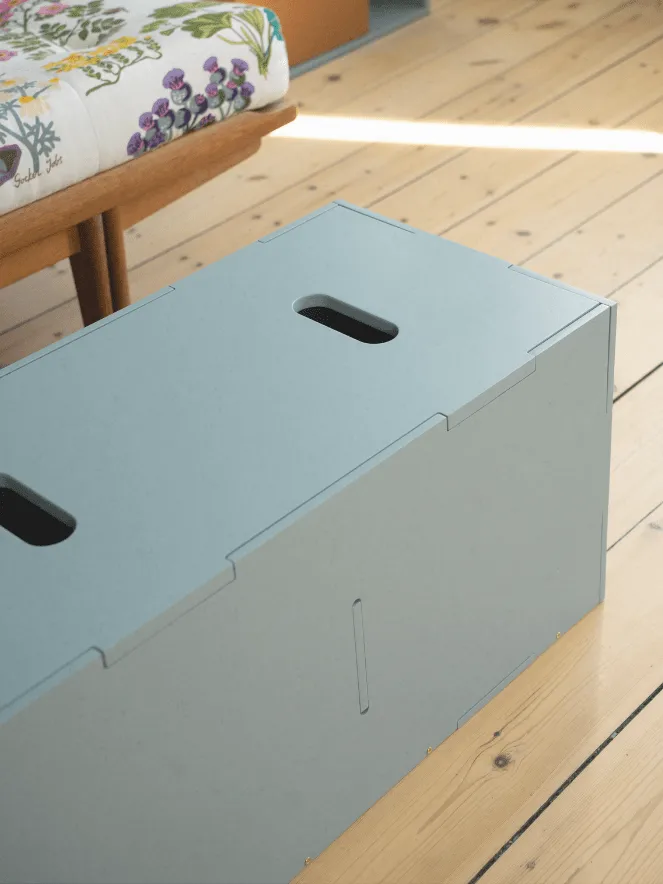 Cube Long opbevaringsboks, Olivengrøn Nofred