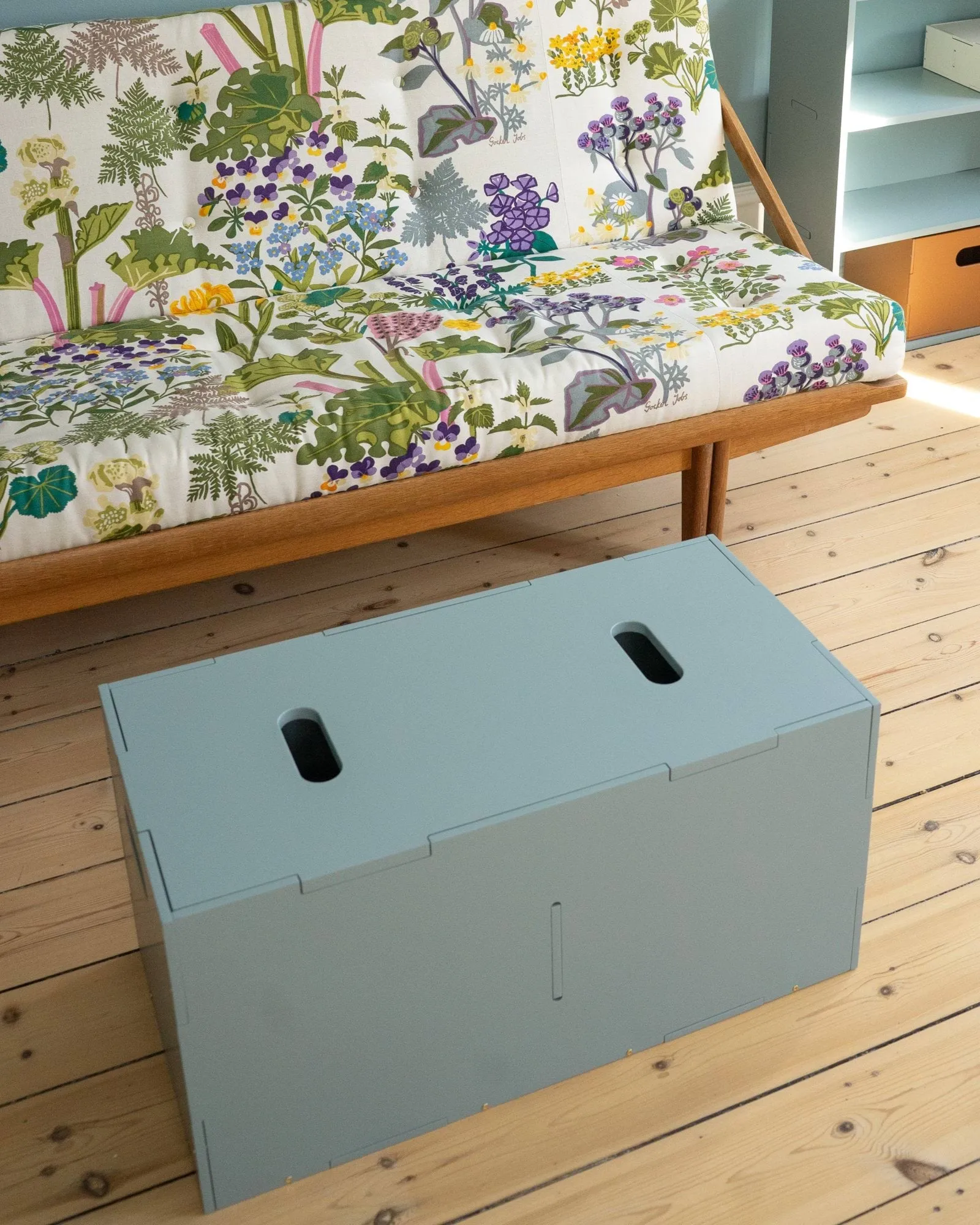 Cube Long opbevaringsboks, Olivengrøn Nofred